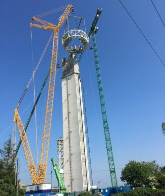 BAM’s Construction of Dublin Airport’s New €27 Million Air Traffic Visual Control Tower Takes Shape