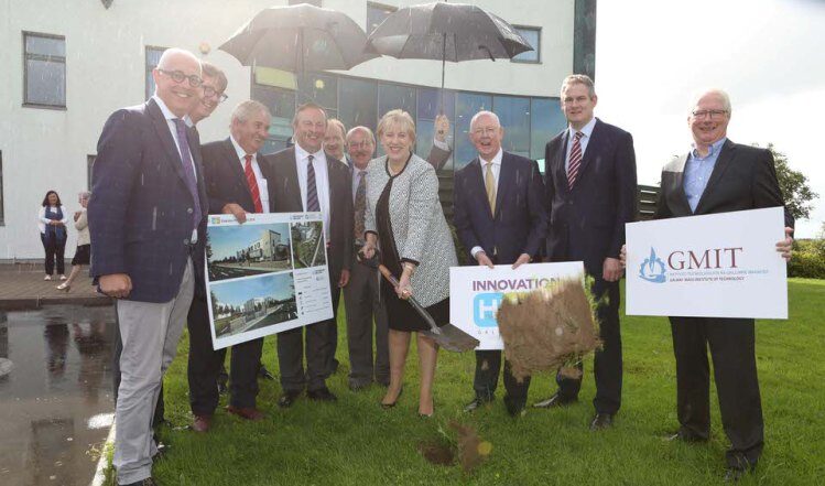 GMIT IHUB Extension Work Commences