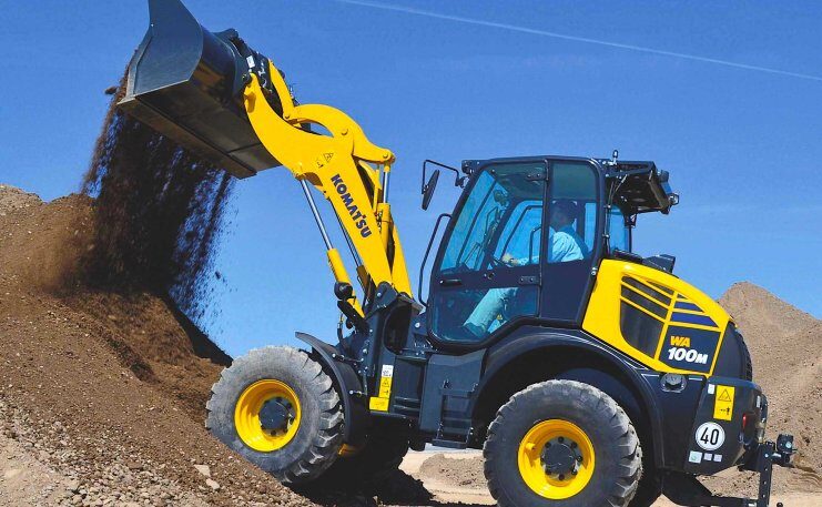 Komatsu WA100M Loader Hits Ireland