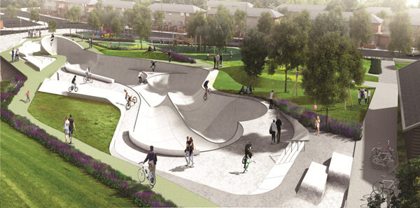 Ground Officially Broken on new BMX and Play Park For Ballyfermot in Dublin