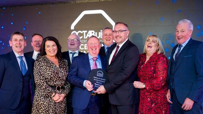 Telfords Portlaoise Wins National Title in Octabuild Builders Merchant Excellence Awards 2019
