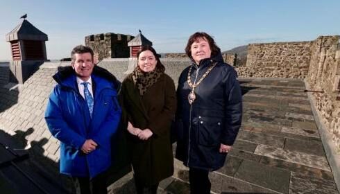 Completion of New Roof at Carrickfergus Castle a Towering Success