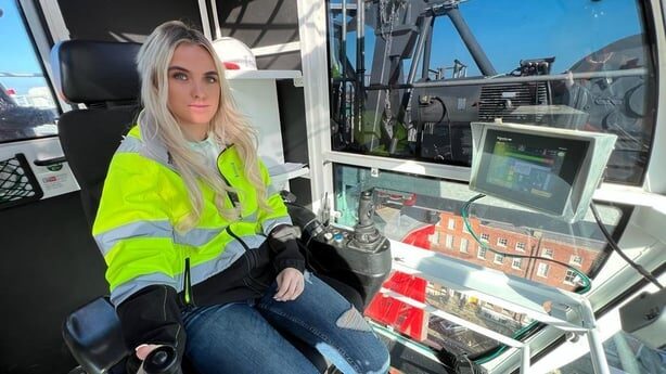 Sky's the limit: Young crane driver scales new heights