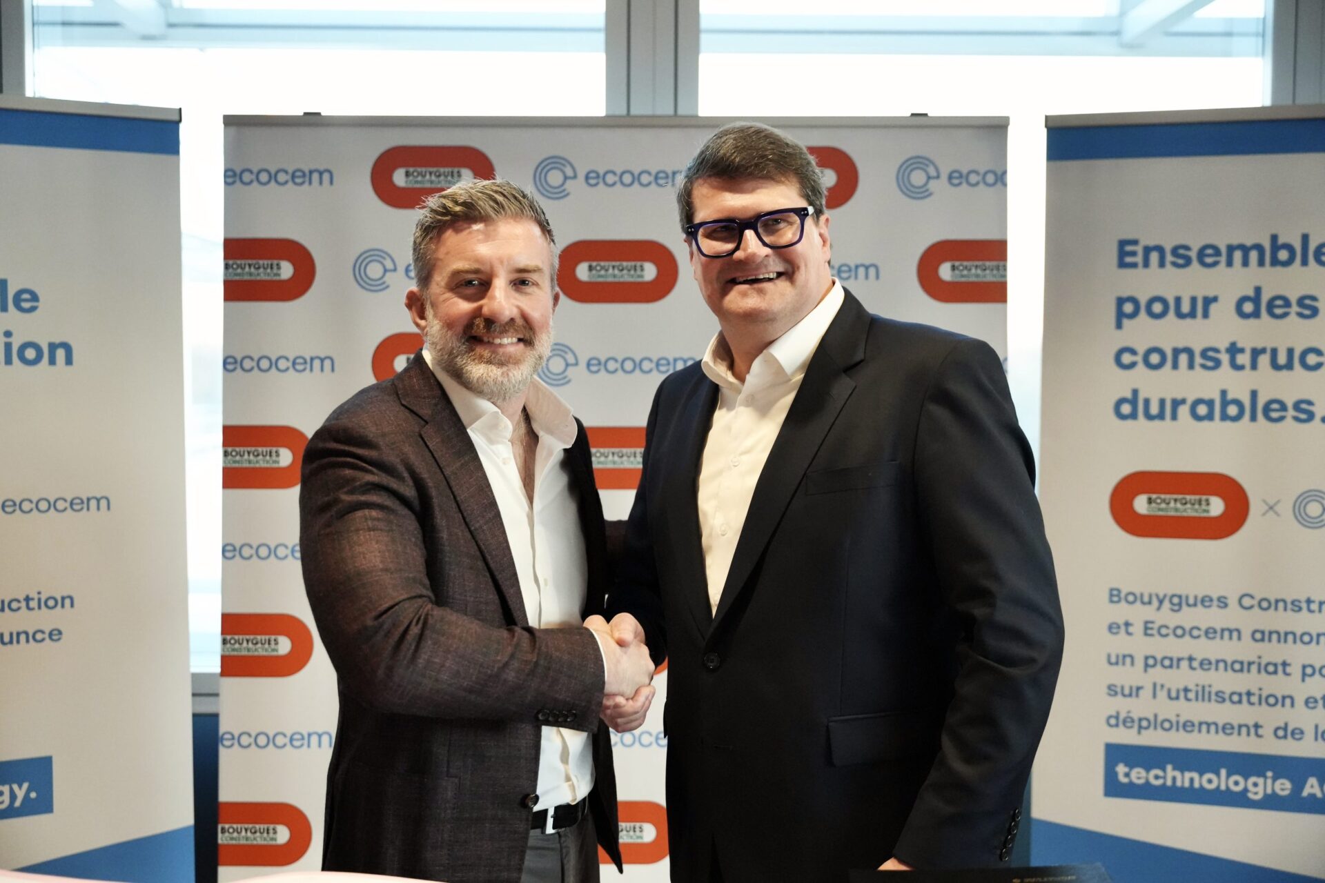 Bouygues and Ecocem cement partnership