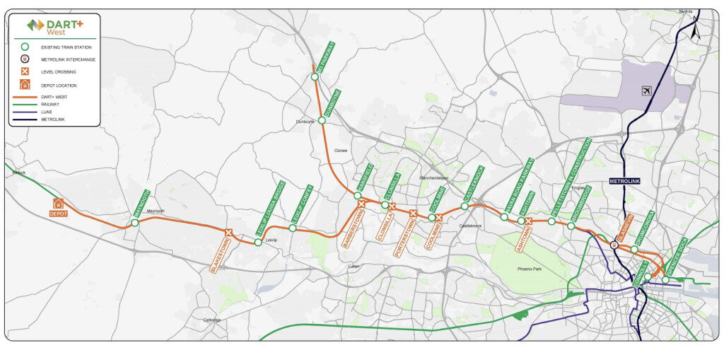Plan for Dart extension to Maynooth gets green light